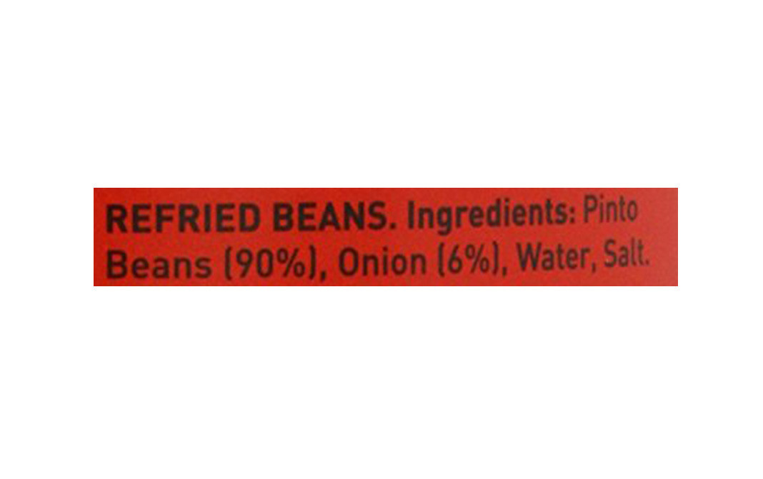 Mexican Discovery Refried Beans - Mild   Tin  415 grams